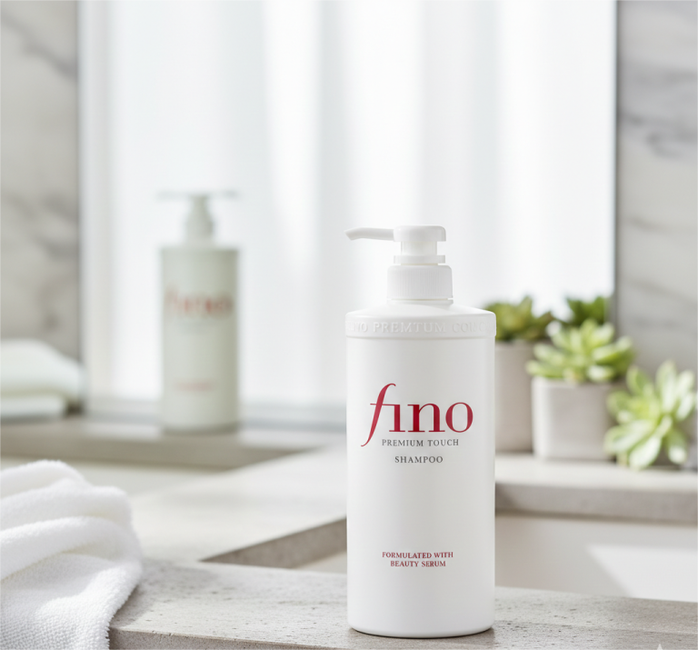 Shiseido Fino Premium Touch Shampoo 550ml bottle packaging