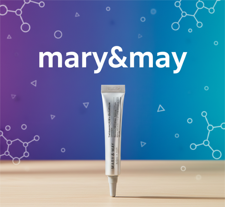 MARY & MAY Tranexamic Acid + Glutathione Eye Cream tube