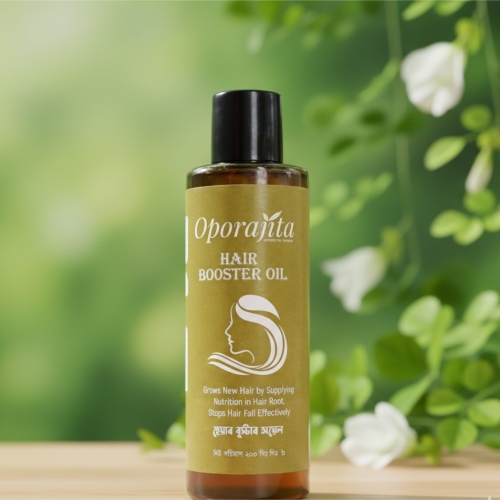 Oporajita Hair Booster Oil 200ml original natural hair care packaging
