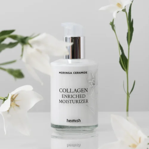 Heimish Moringa Ceramide Collagen Enriched Moisturizer 120ml bottle packaging