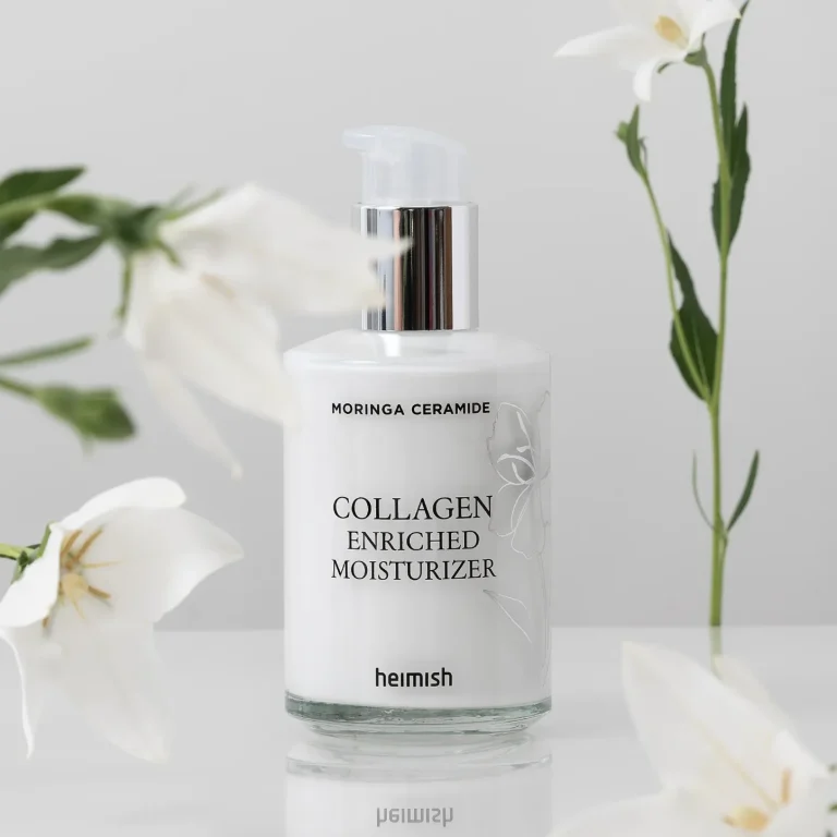 Heimish Moringa Ceramide Collagen Enriched Moisturizer 120ml bottle packaging