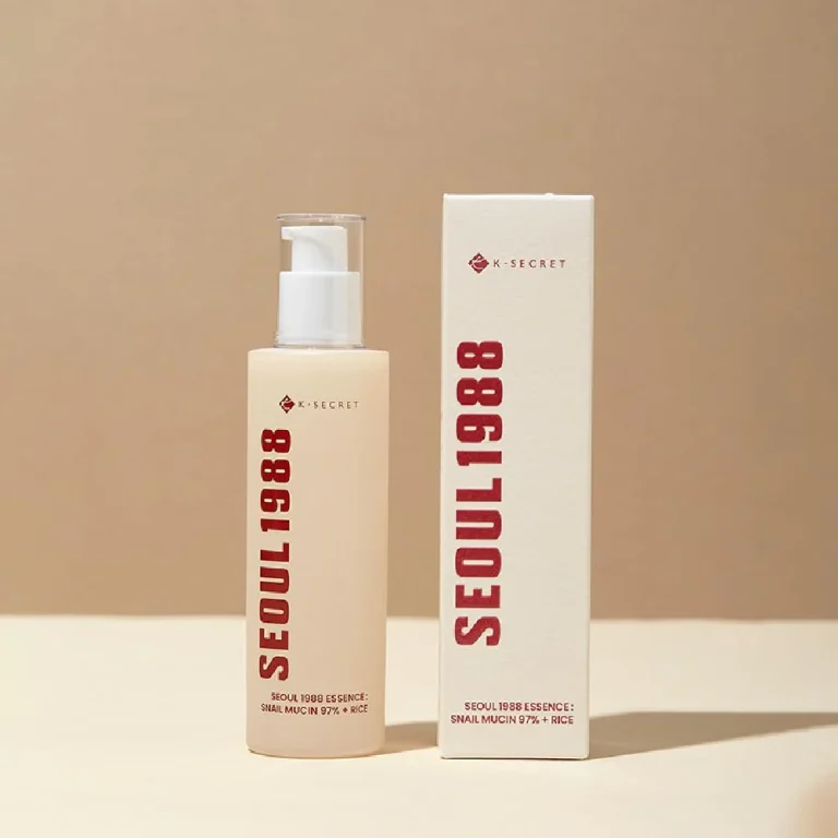 KSecret Snail Mucin Rice Essence bottle