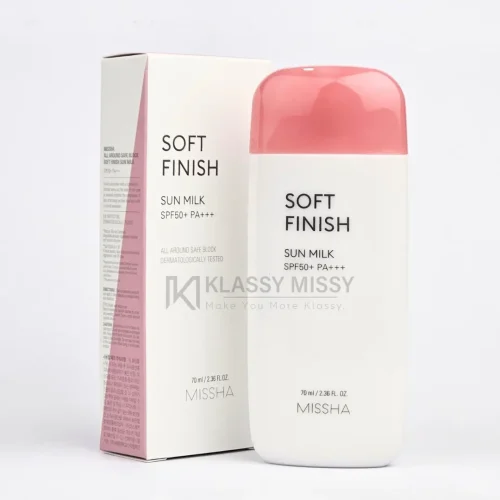 MISSHA Soft Finish Sun Milk bottle
