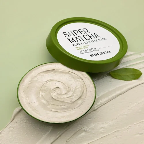 Some By Mi Super Matcha Pore Clean Clay Mask jar