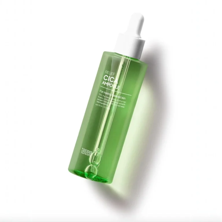 TENZERO Relief Cica Ampoule bottle