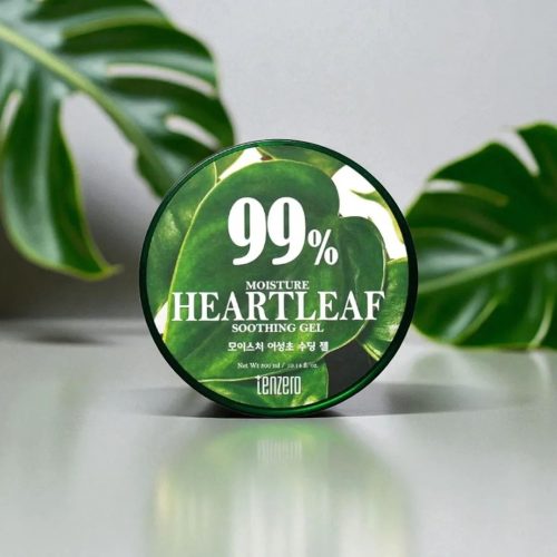 Tenzero Moisture Heartleaf Soothing Gel jar