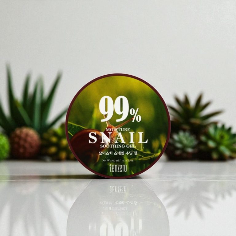 Tenzero Moisture Snail Soothing Gel jar