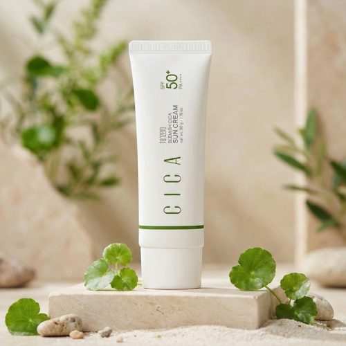 Tenzero Blemish Cica Sun Cream tube