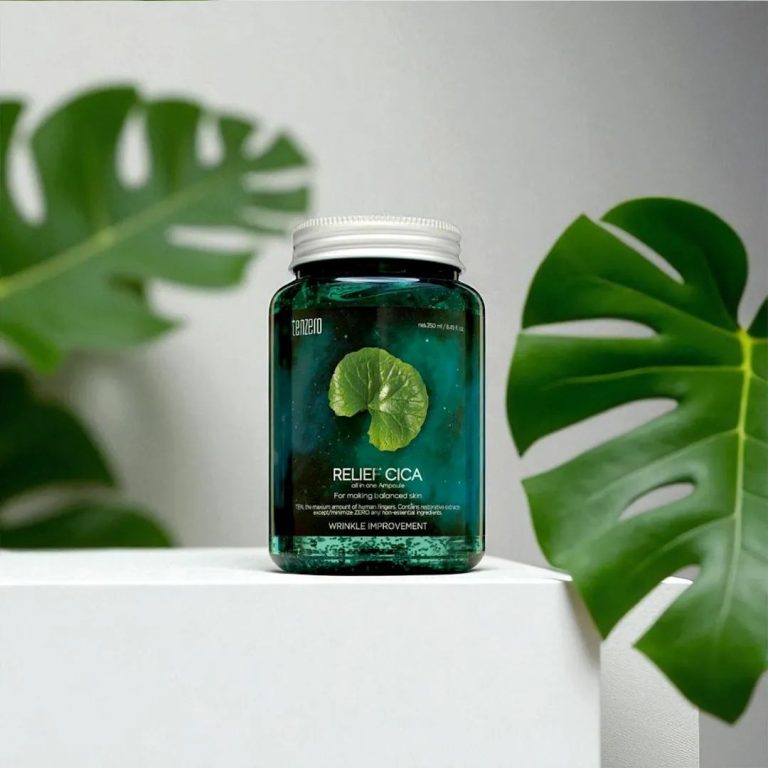 Tenzero Relief Cica All In One Ampoule bottle