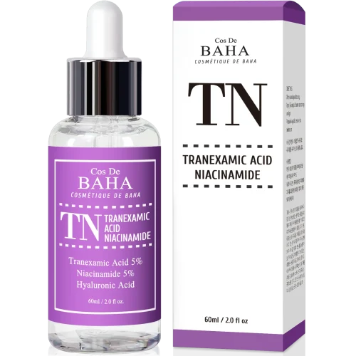 Cos De BAHA Tranexamic Acid Niacinamide Serum 30ml bottle packaging