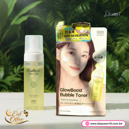 Tenzero Glow Boost Bubble Toner (150ml)