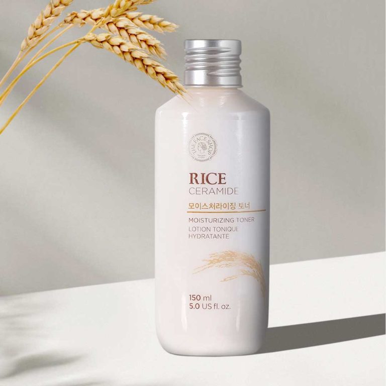 The Face Shop Rice Ceramide Moisturizing Toner bottle