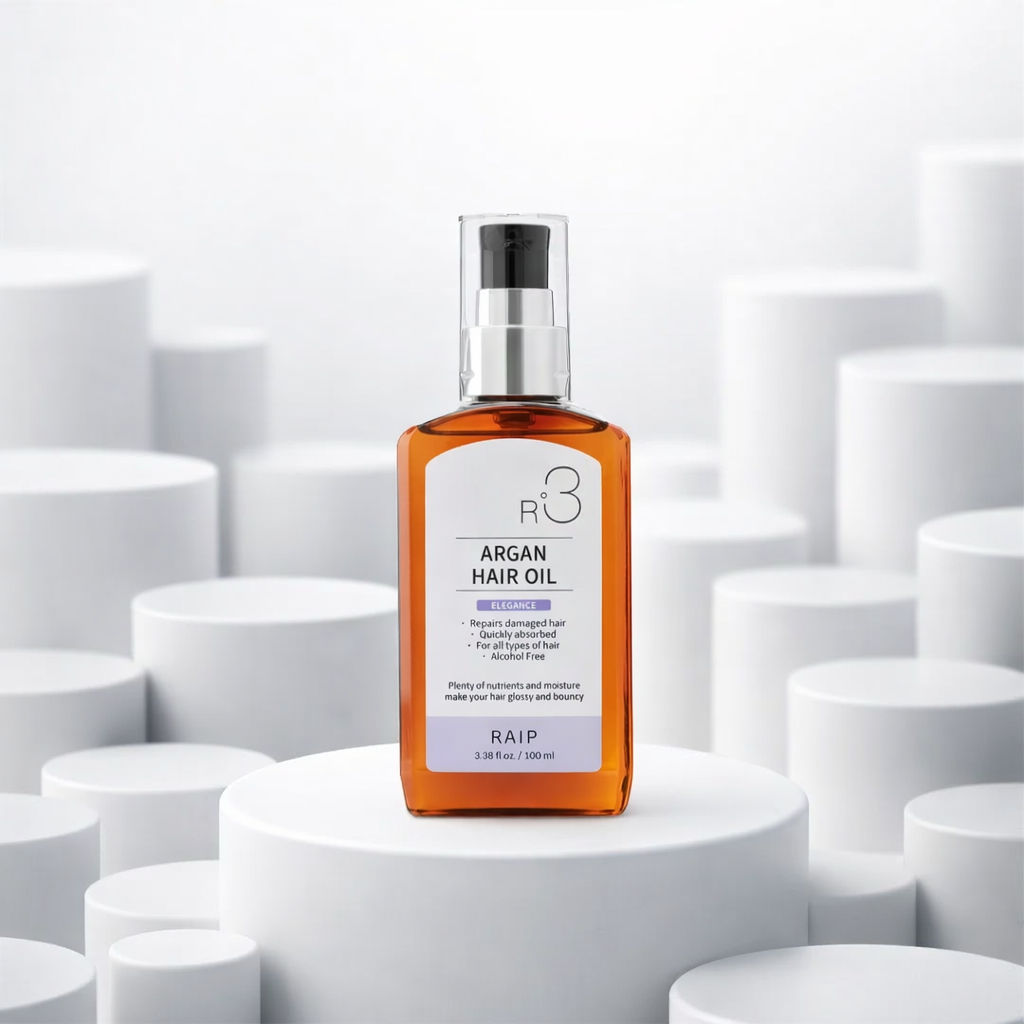 Raip-R3-Argan-Hair-Oil-Elegance-100ml-BBQueen16 Raip R3 Argan Hair Oil Elegance 100ml original Korean purple bottle