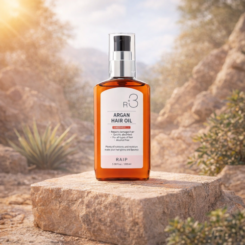 Raip R3 Argan Hair Oil Lovely 100ml original Korean pink bottle