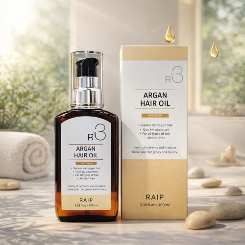 Raip R3 Argan Hair Oil 100ml original Korean packaging