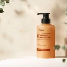 Kundal Spa Scrub Body Wash bottle
