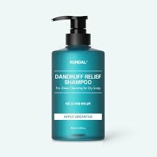 Kundal Dandruff Relief Shampoo Apple Green Tea bottl