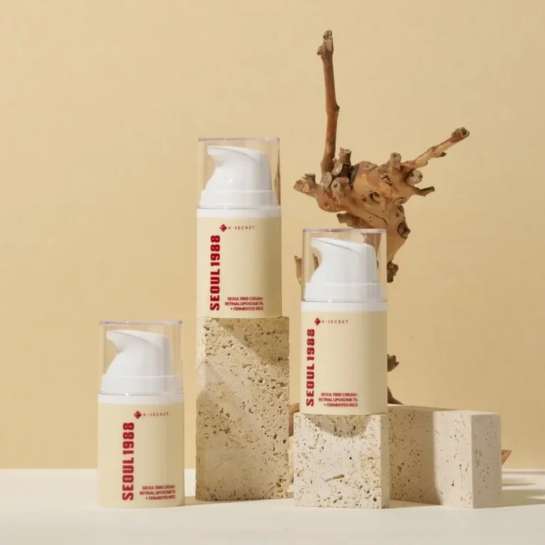 KSecret Retinal Liposome Rice Cream bottle