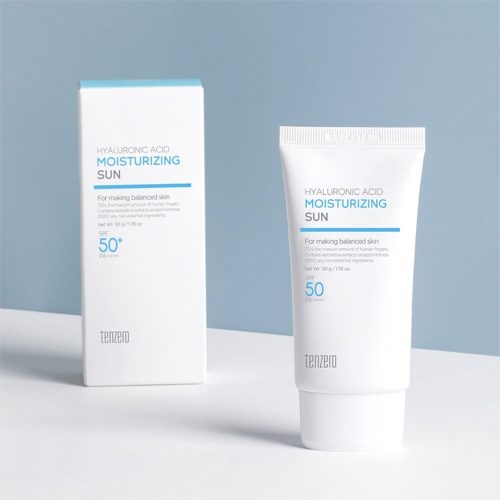Tenzero Hyaluronic Acid Moisturizing Sun bottle