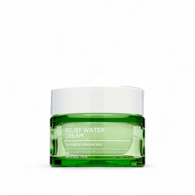 Tenzero Cica Relief Water Cream jar