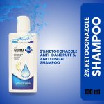 The Derma Plus Ketoconazole 2% Anti‑Dandruff Shampoo bottle