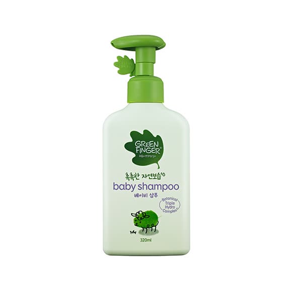 Green Finger Baby Shampoo bottle