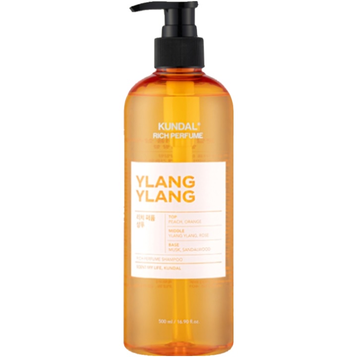 Kundal Rich Perfume Shampoo Ylang Ylang bottle