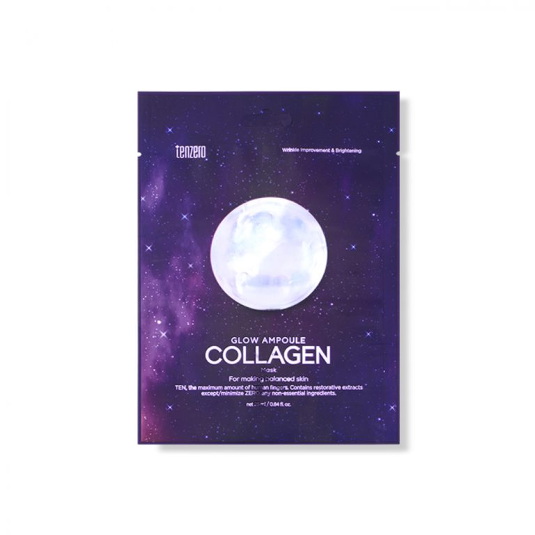 Tenzero Glow Ampoule Collagen Mask sheet mask