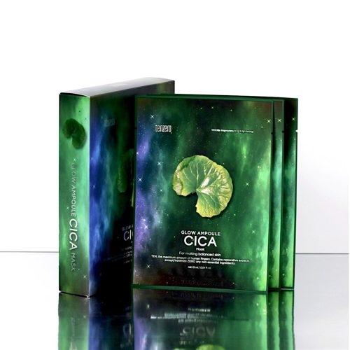 Tenzero Glow Ampoule Cica Mask sheet mask