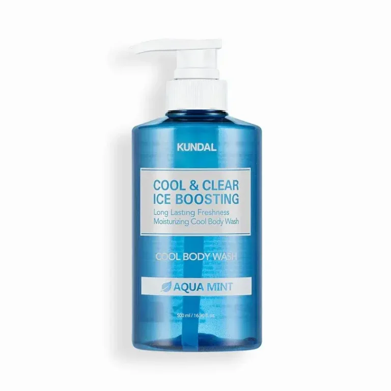 Kundal Cool & Clear Ice Boosting Body Wash Aqua Mint bottle