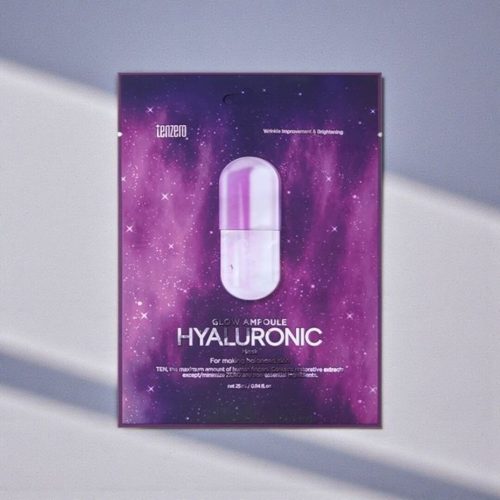Tenzero Glow Ampoule Hyaluronic Mask sheet mask