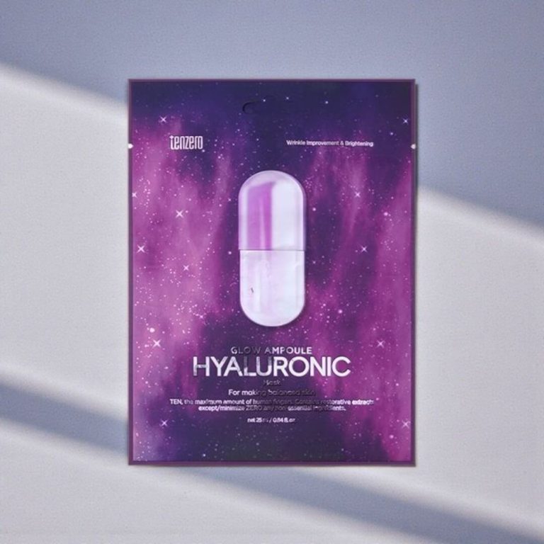 Tenzero Glow Ampoule Hyaluronic Mask sheet mask