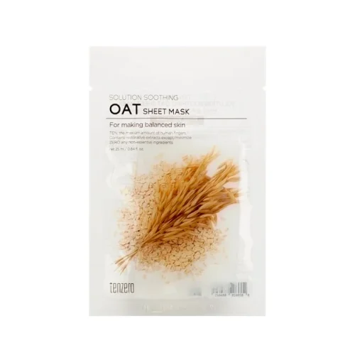 Tenzero Oat Sheet Mask sheet mask