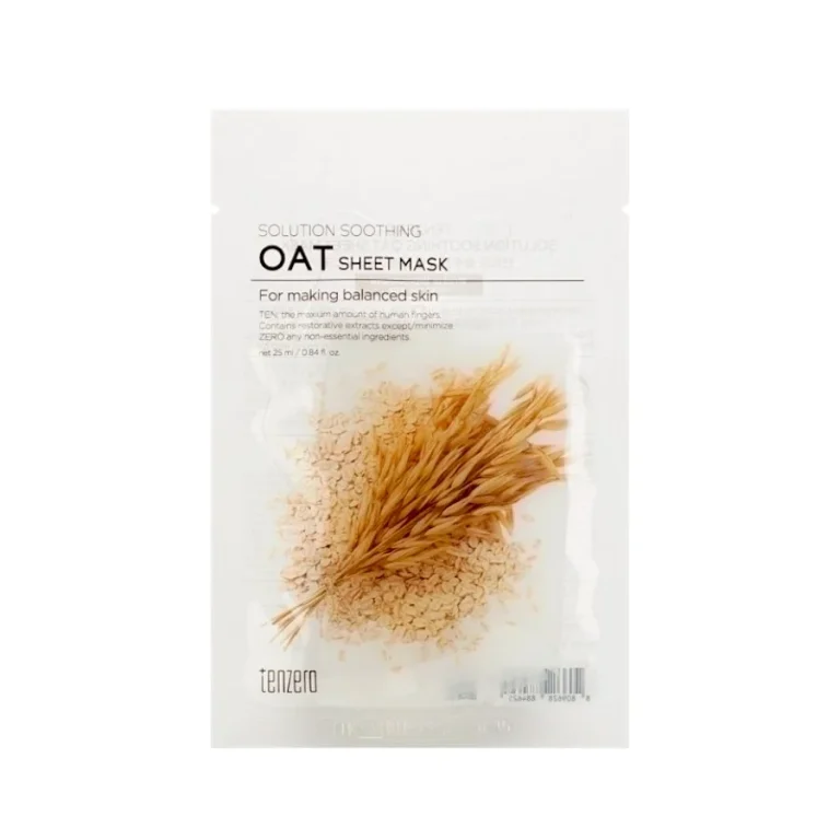Tenzero Oat Sheet Mask sheet mask