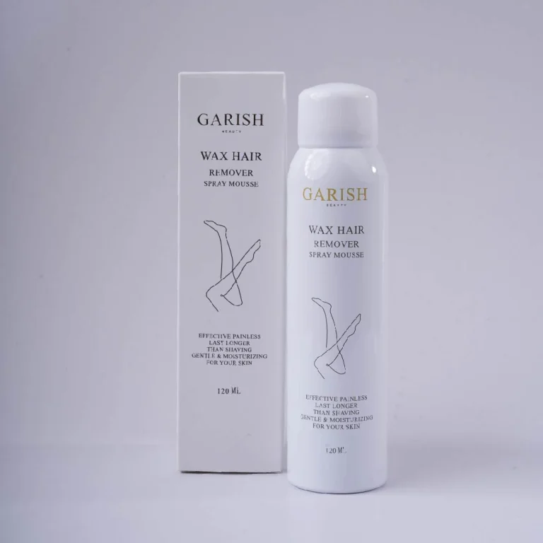 Garish Wax Hair Remover Spray Mousse bottle