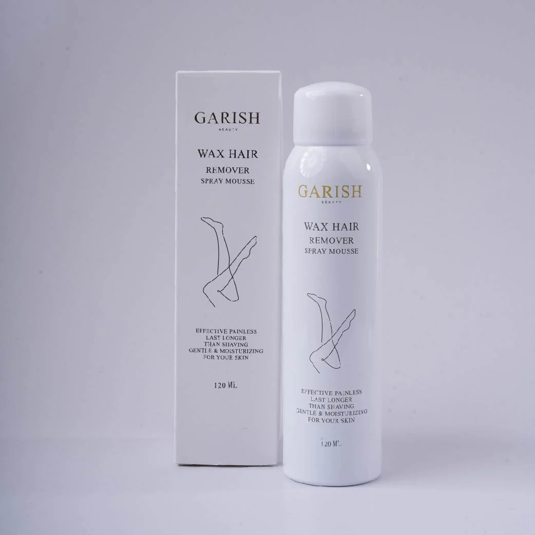 Garish Wax Hair Remover Spray Mousse 120ml Garish Wax Hair Remover Spray Mousse bottle