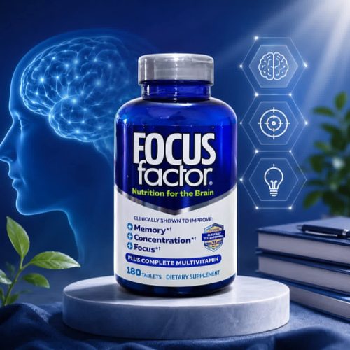 Focus Factor Nutrition for the Brain Supplement — 180 Tablets